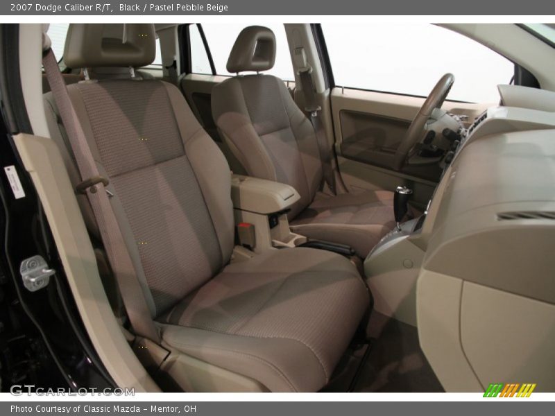 Black / Pastel Pebble Beige 2007 Dodge Caliber R/T