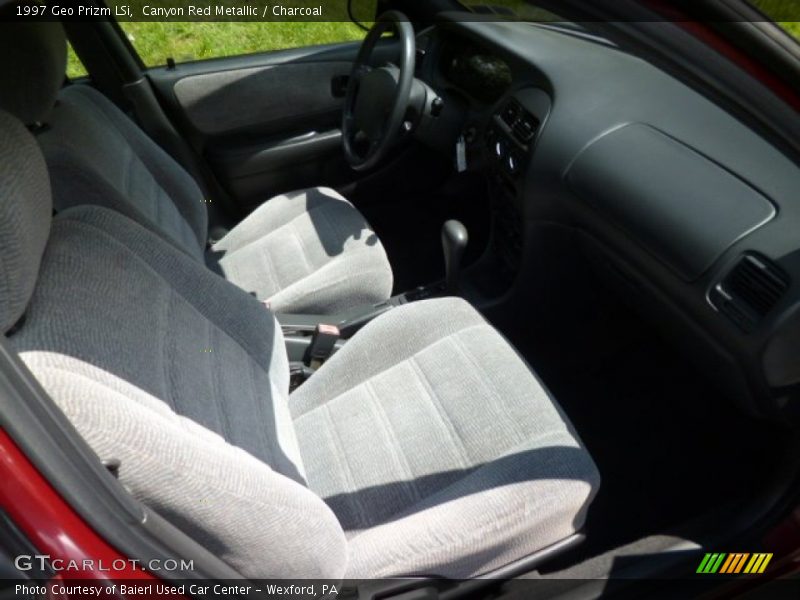 Front Seat of 1997 Prizm LSi