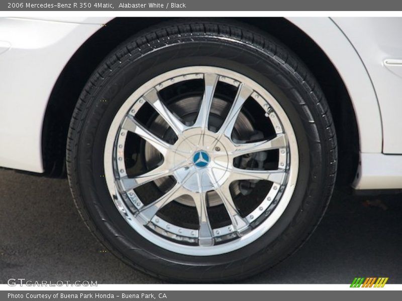 Alabaster White / Black 2006 Mercedes-Benz R 350 4Matic