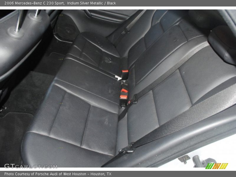 Rear Seat of 2006 C 230 Sport