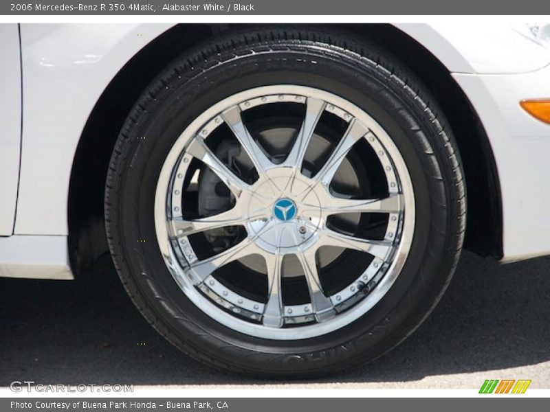 Alabaster White / Black 2006 Mercedes-Benz R 350 4Matic