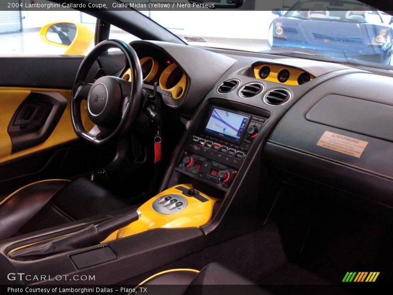 Giallo Midas (Yellow) / Nero Perseus 2004 Lamborghini Gallardo Coupe