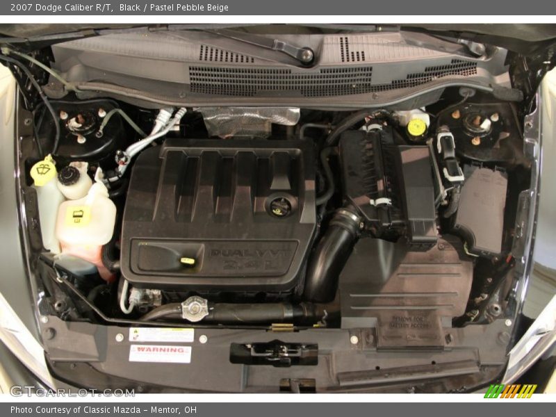 Black / Pastel Pebble Beige 2007 Dodge Caliber R/T