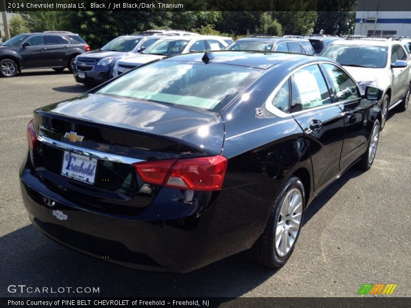 Black / Jet Black/Dark Titanium 2014 Chevrolet Impala LS