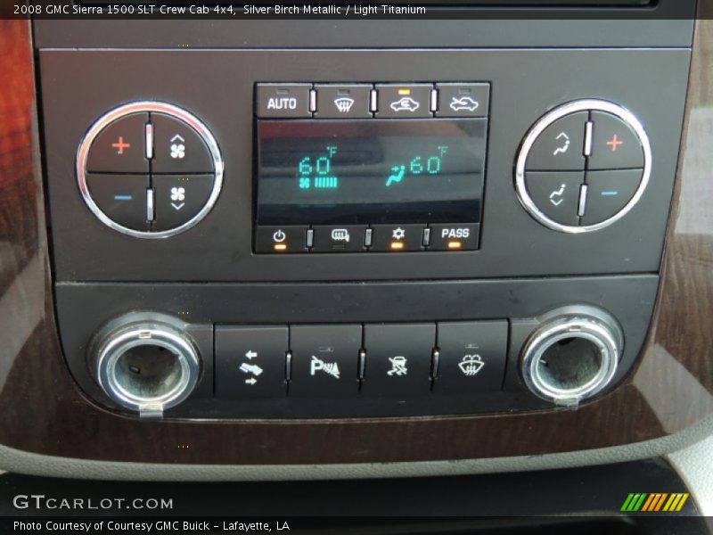 Silver Birch Metallic / Light Titanium 2008 GMC Sierra 1500 SLT Crew Cab 4x4