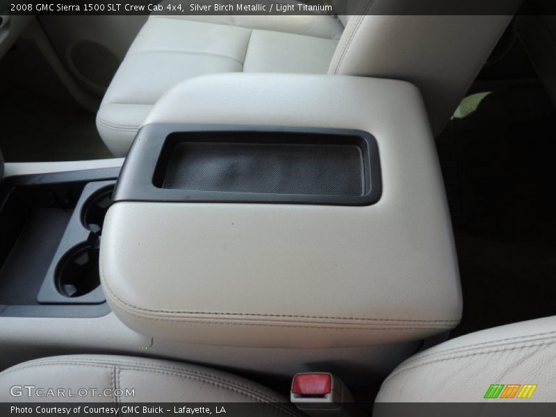 Silver Birch Metallic / Light Titanium 2008 GMC Sierra 1500 SLT Crew Cab 4x4