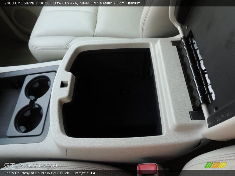 Silver Birch Metallic / Light Titanium 2008 GMC Sierra 1500 SLT Crew Cab 4x4