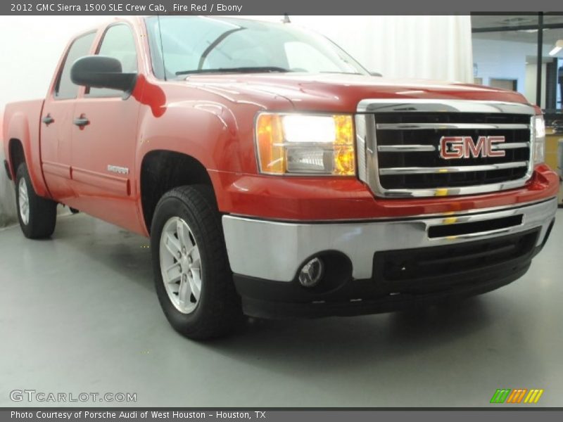 Fire Red / Ebony 2012 GMC Sierra 1500 SLE Crew Cab