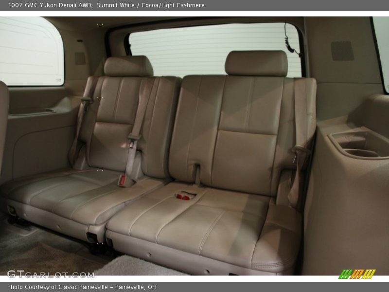 Summit White / Cocoa/Light Cashmere 2007 GMC Yukon Denali AWD