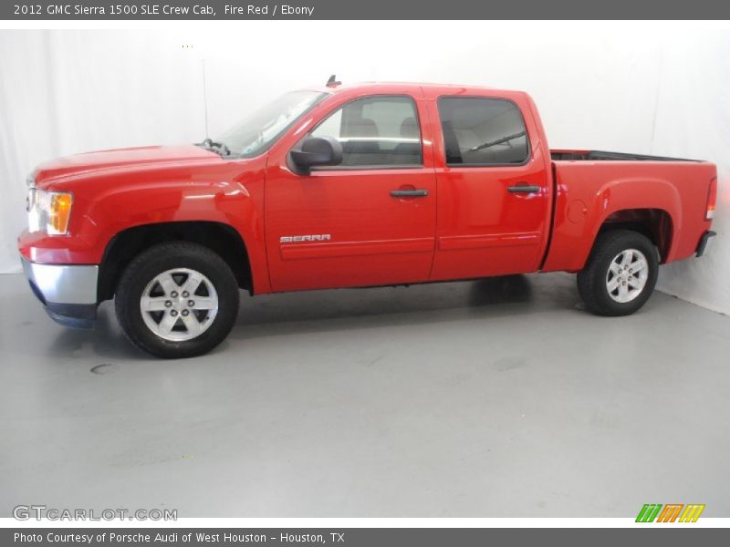 Fire Red / Ebony 2012 GMC Sierra 1500 SLE Crew Cab