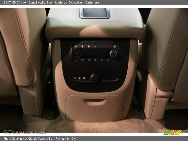 Summit White / Cocoa/Light Cashmere 2007 GMC Yukon Denali AWD