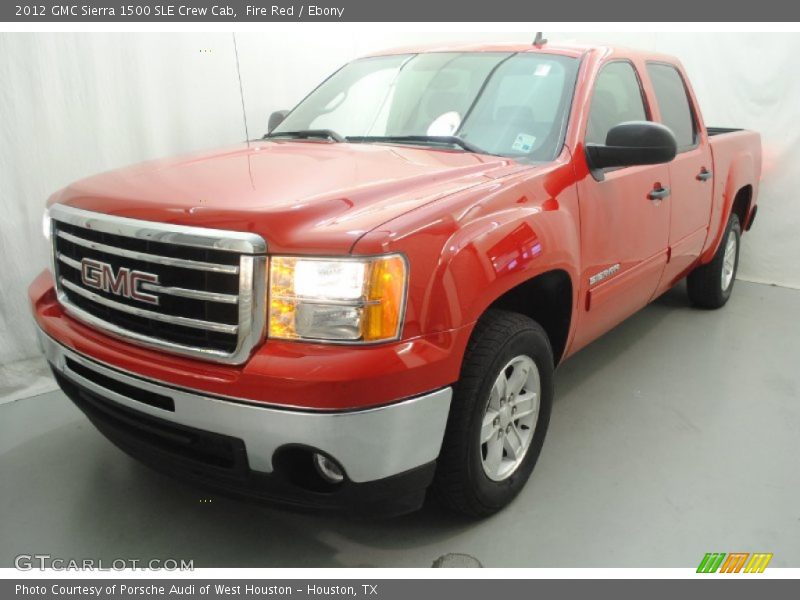Fire Red / Ebony 2012 GMC Sierra 1500 SLE Crew Cab