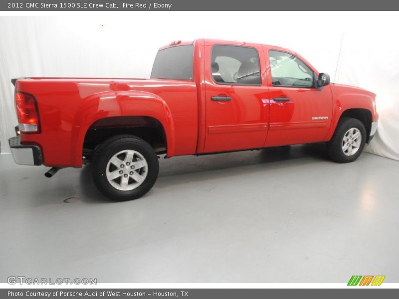 Fire Red / Ebony 2012 GMC Sierra 1500 SLE Crew Cab