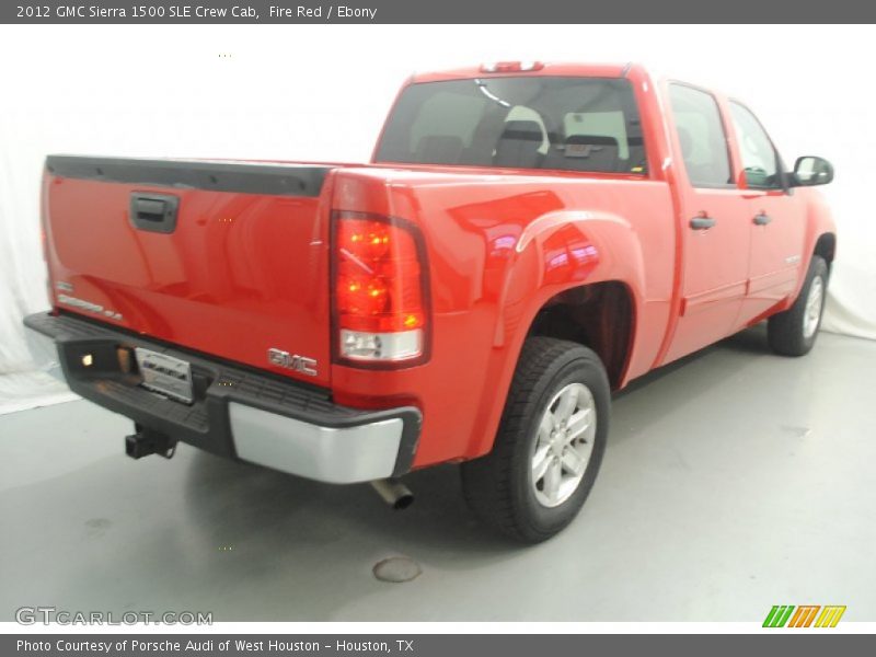 Fire Red / Ebony 2012 GMC Sierra 1500 SLE Crew Cab