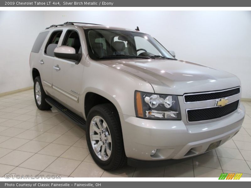 Silver Birch Metallic / Ebony 2009 Chevrolet Tahoe LT 4x4