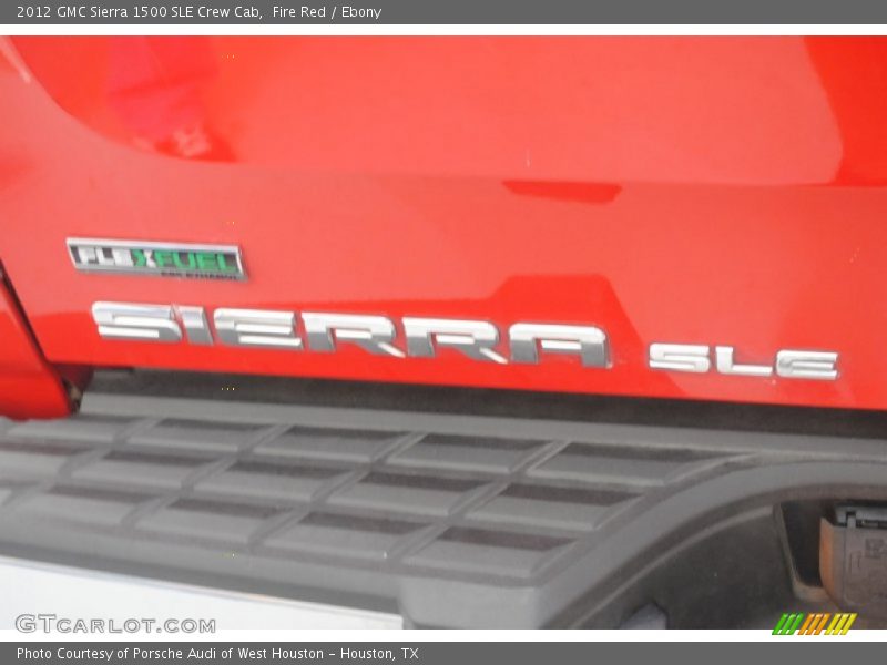 Fire Red / Ebony 2012 GMC Sierra 1500 SLE Crew Cab
