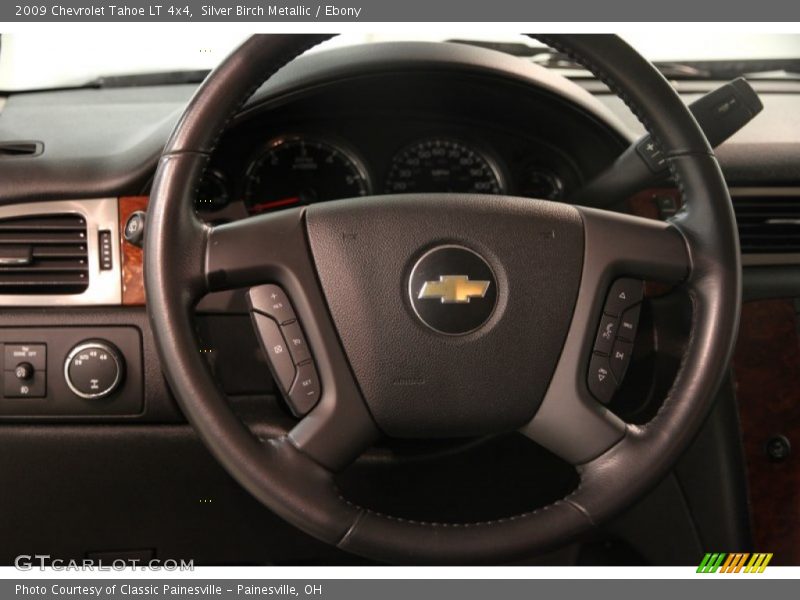 Silver Birch Metallic / Ebony 2009 Chevrolet Tahoe LT 4x4