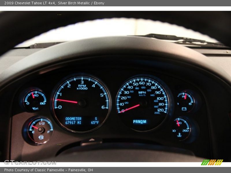 Silver Birch Metallic / Ebony 2009 Chevrolet Tahoe LT 4x4