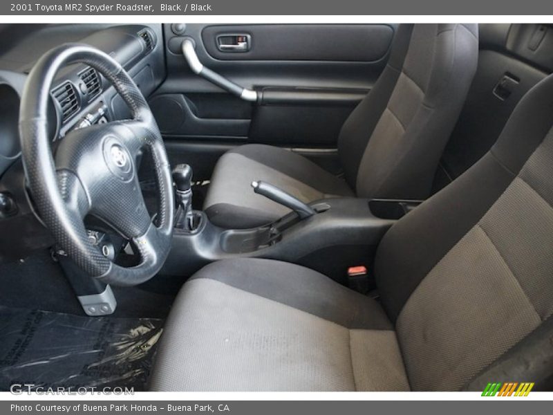 Black / Black 2001 Toyota MR2 Spyder Roadster