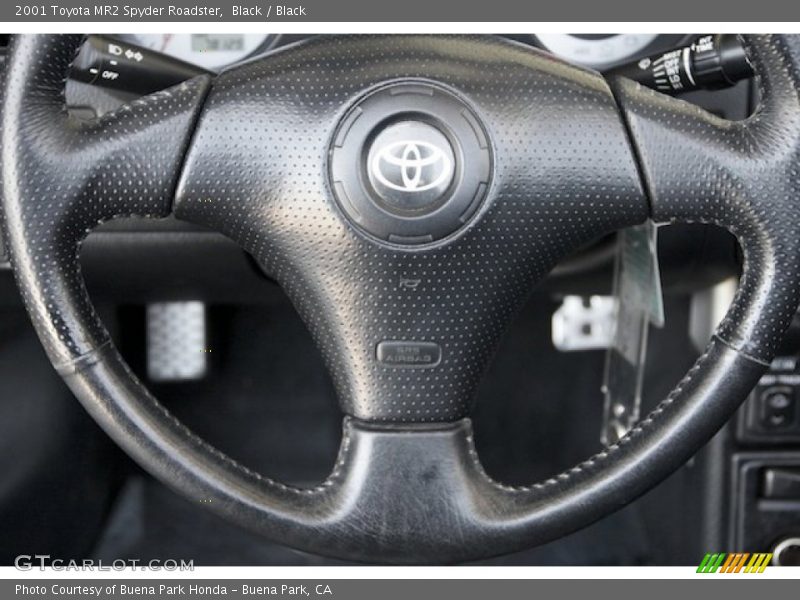 Black / Black 2001 Toyota MR2 Spyder Roadster