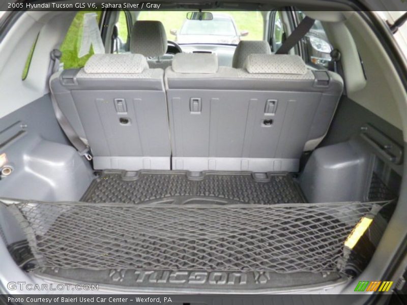 Sahara Silver / Gray 2005 Hyundai Tucson GLS V6