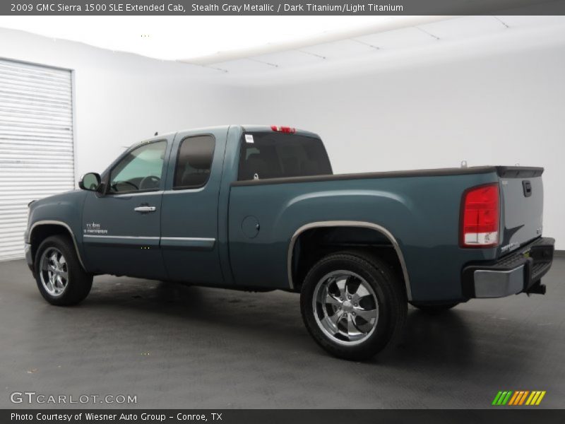 Stealth Gray Metallic / Dark Titanium/Light Titanium 2009 GMC Sierra 1500 SLE Extended Cab