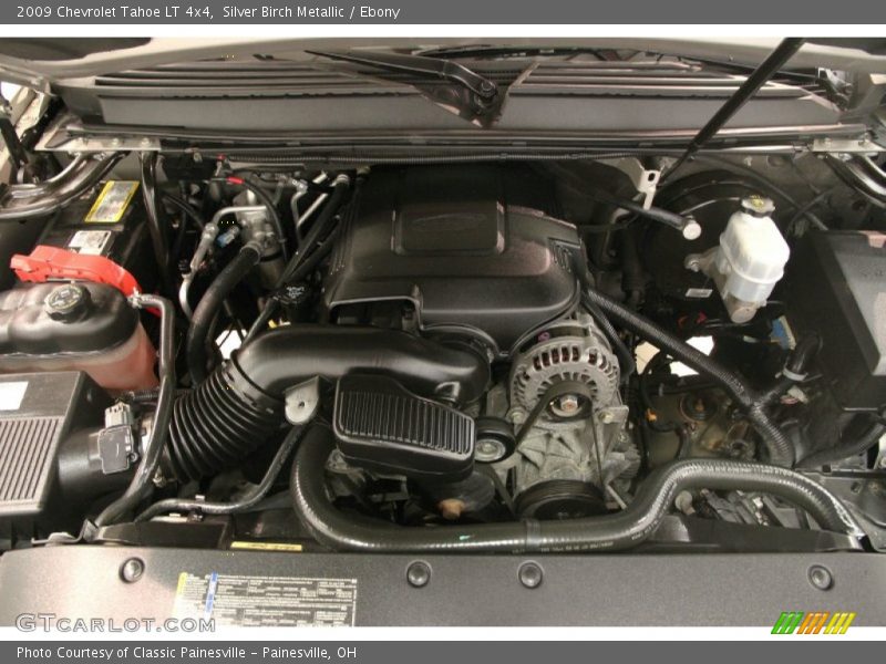 Silver Birch Metallic / Ebony 2009 Chevrolet Tahoe LT 4x4