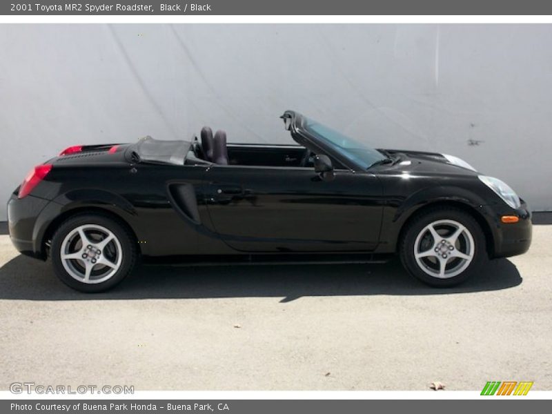 Black / Black 2001 Toyota MR2 Spyder Roadster