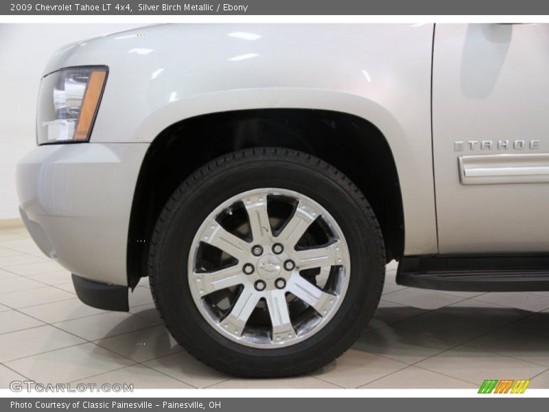 Silver Birch Metallic / Ebony 2009 Chevrolet Tahoe LT 4x4