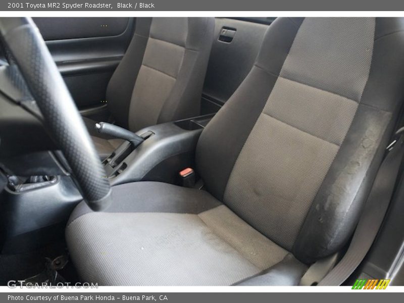 Black / Black 2001 Toyota MR2 Spyder Roadster