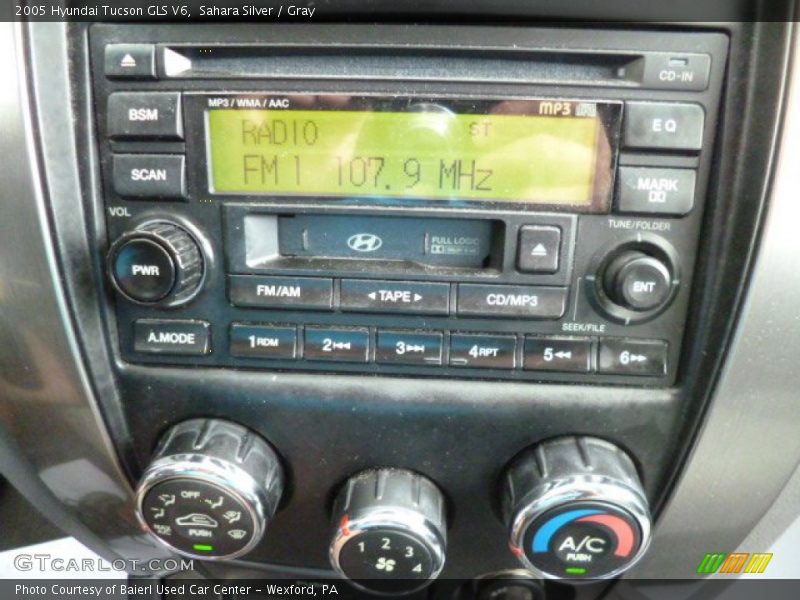Sahara Silver / Gray 2005 Hyundai Tucson GLS V6