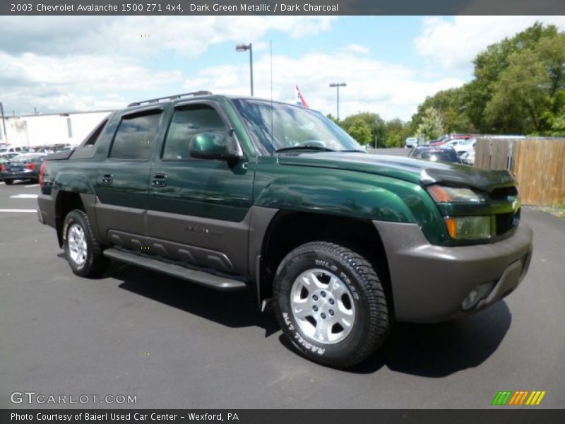 Front 3/4 View of 2003 Avalanche 1500 Z71 4x4
