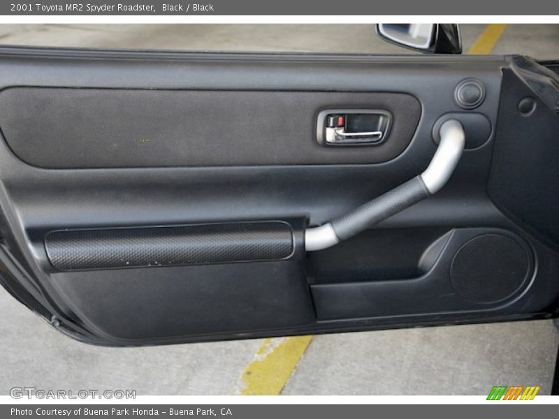 Black / Black 2001 Toyota MR2 Spyder Roadster