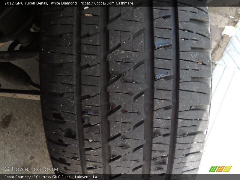 White Diamond Tricoat / Cocoa/Light Cashmere 2012 GMC Yukon Denali