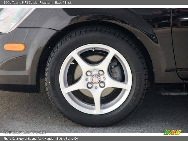 Black / Black 2001 Toyota MR2 Spyder Roadster