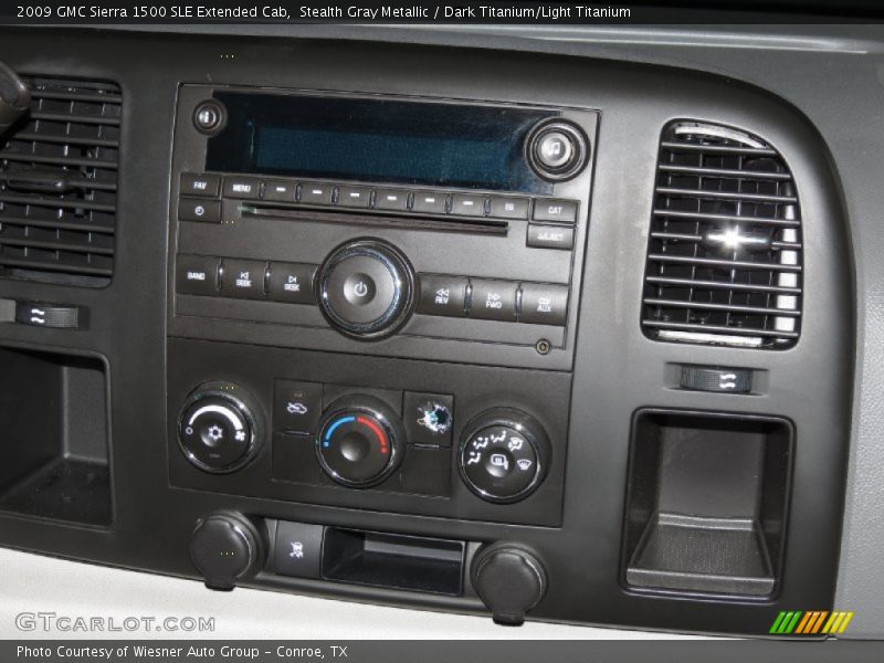 Stealth Gray Metallic / Dark Titanium/Light Titanium 2009 GMC Sierra 1500 SLE Extended Cab