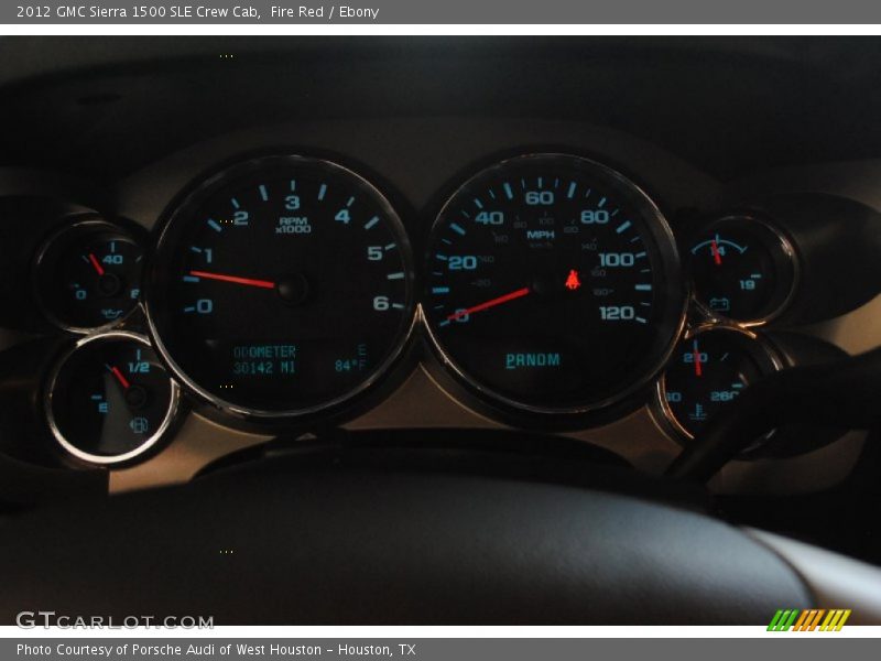 Fire Red / Ebony 2012 GMC Sierra 1500 SLE Crew Cab