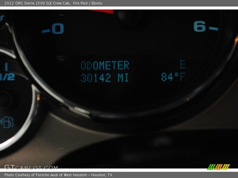 Fire Red / Ebony 2012 GMC Sierra 1500 SLE Crew Cab