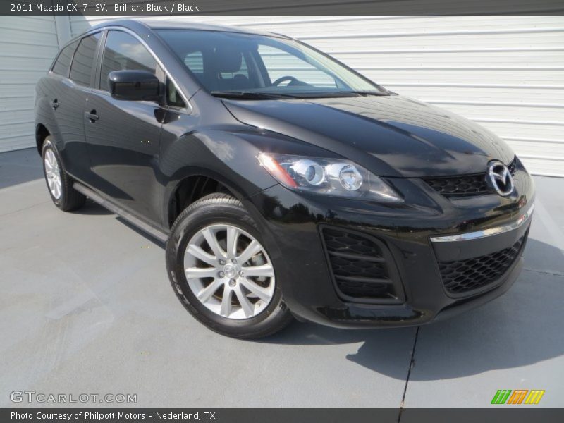 Brilliant Black / Black 2011 Mazda CX-7 i SV