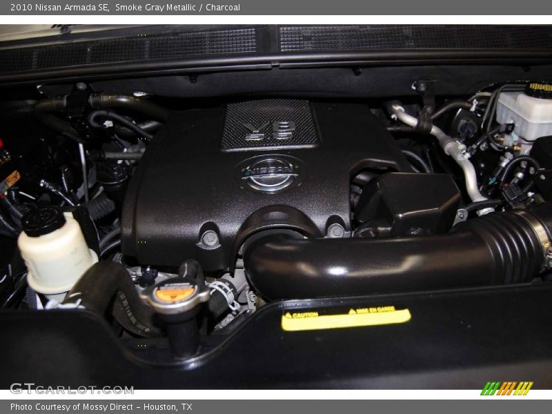 Smoke Gray Metallic / Charcoal 2010 Nissan Armada SE