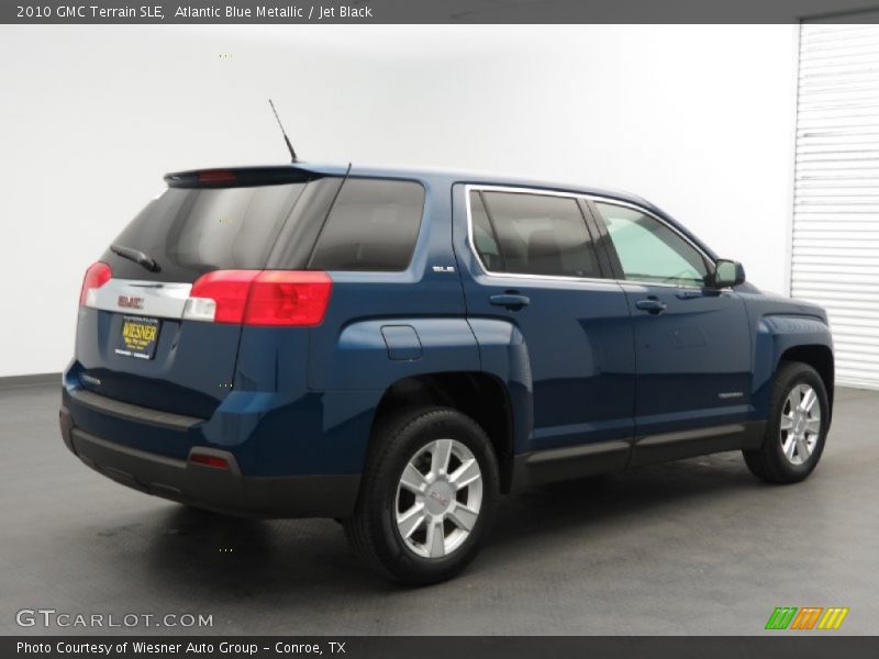 Atlantic Blue Metallic / Jet Black 2010 GMC Terrain SLE