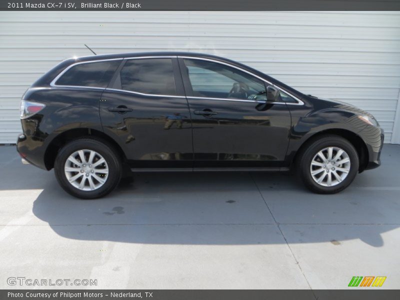 Brilliant Black / Black 2011 Mazda CX-7 i SV