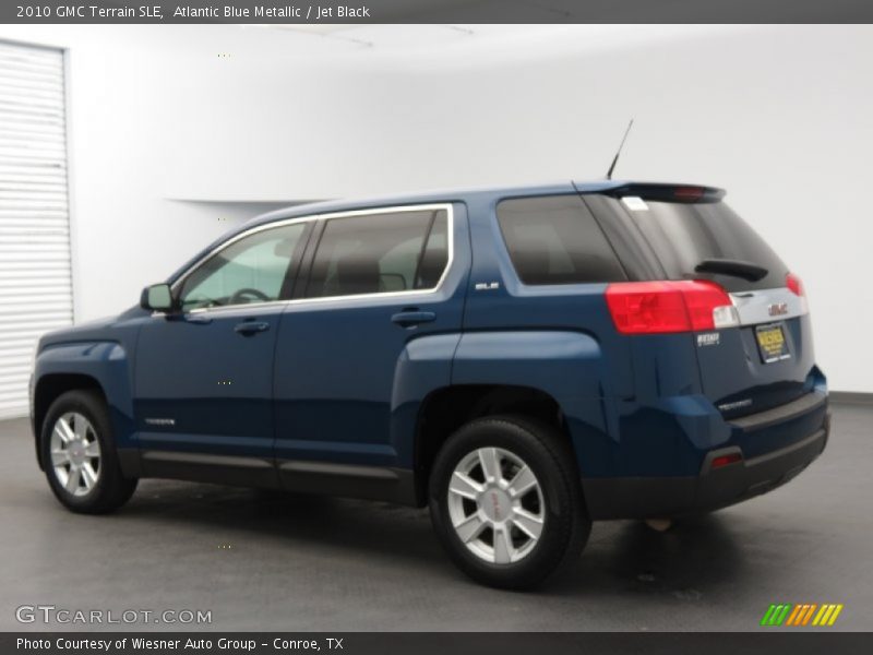 Atlantic Blue Metallic / Jet Black 2010 GMC Terrain SLE