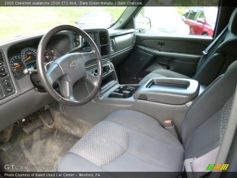 Dark Charcoal Interior - 2003 Avalanche 1500 Z71 4x4 