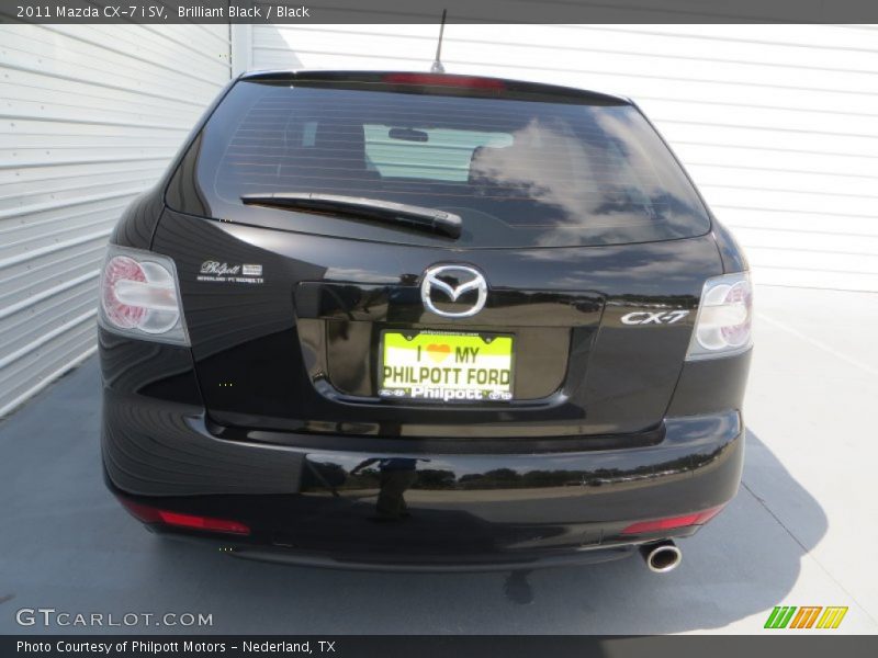 Brilliant Black / Black 2011 Mazda CX-7 i SV