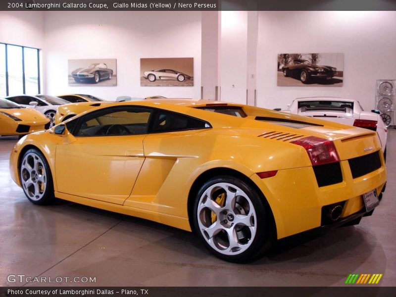 Giallo Midas (Yellow) / Nero Perseus 2004 Lamborghini Gallardo Coupe