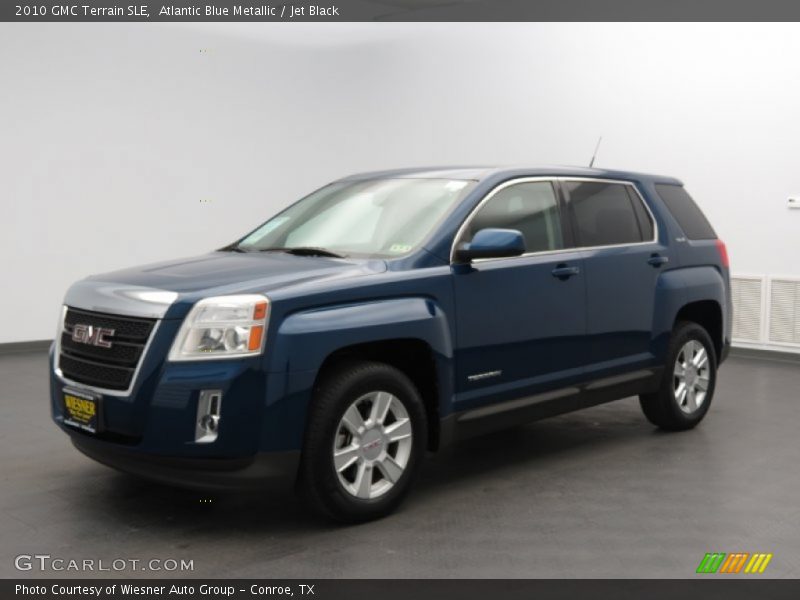 Atlantic Blue Metallic / Jet Black 2010 GMC Terrain SLE