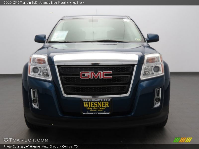 Atlantic Blue Metallic / Jet Black 2010 GMC Terrain SLE