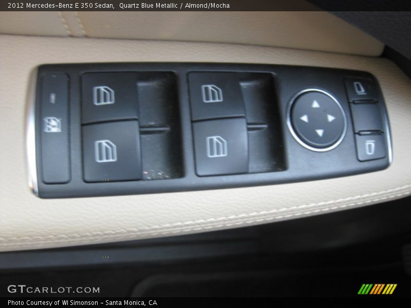 Quartz Blue Metallic / Almond/Mocha 2012 Mercedes-Benz E 350 Sedan