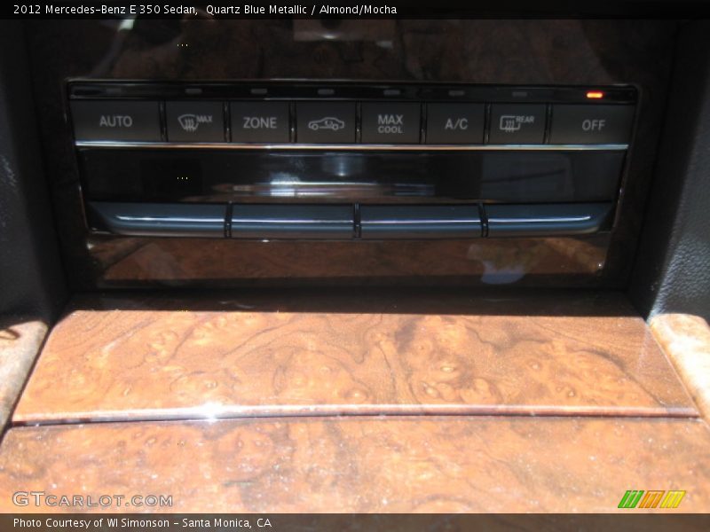 Quartz Blue Metallic / Almond/Mocha 2012 Mercedes-Benz E 350 Sedan